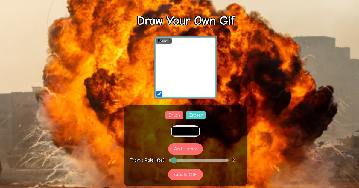 Draw Your Own Gif - WebSim GIF Maker thumbnail
