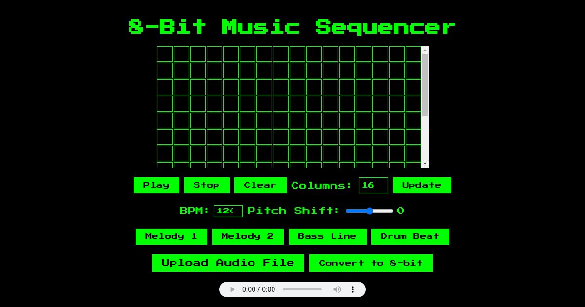 8Bit Music Maker
