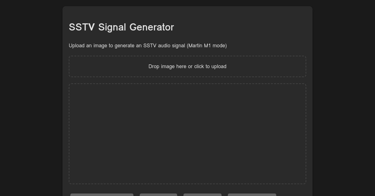 SSTV Signal Generator