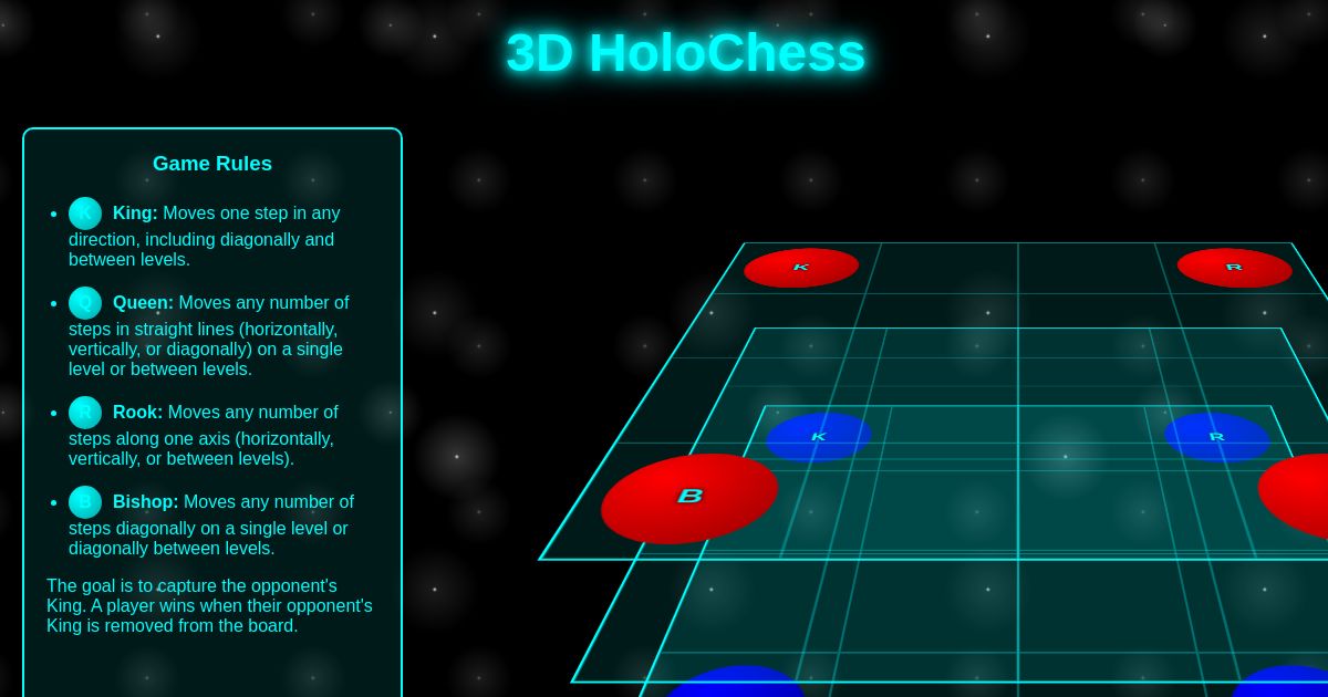 3D HoloChess - Interactive Galactic Strategy Game thumbnail