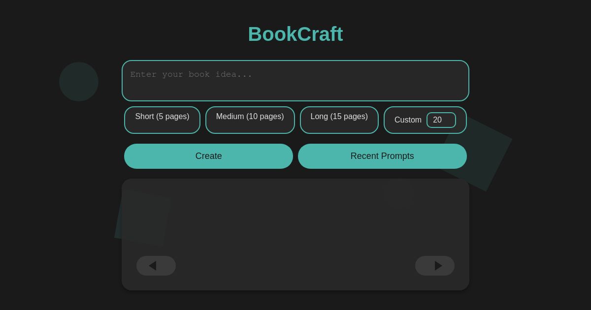 Bookcraft create your own interactive story