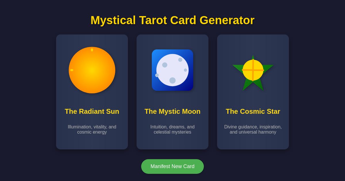 Virtual Tarot Card Generator: Random Tarot Generator – CSKOQ